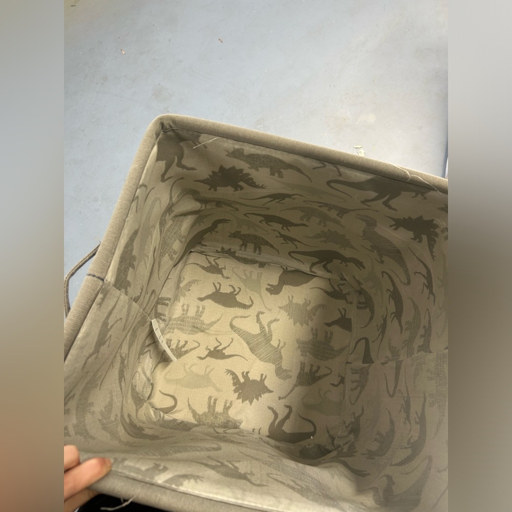 Irreversible dinosaur tote